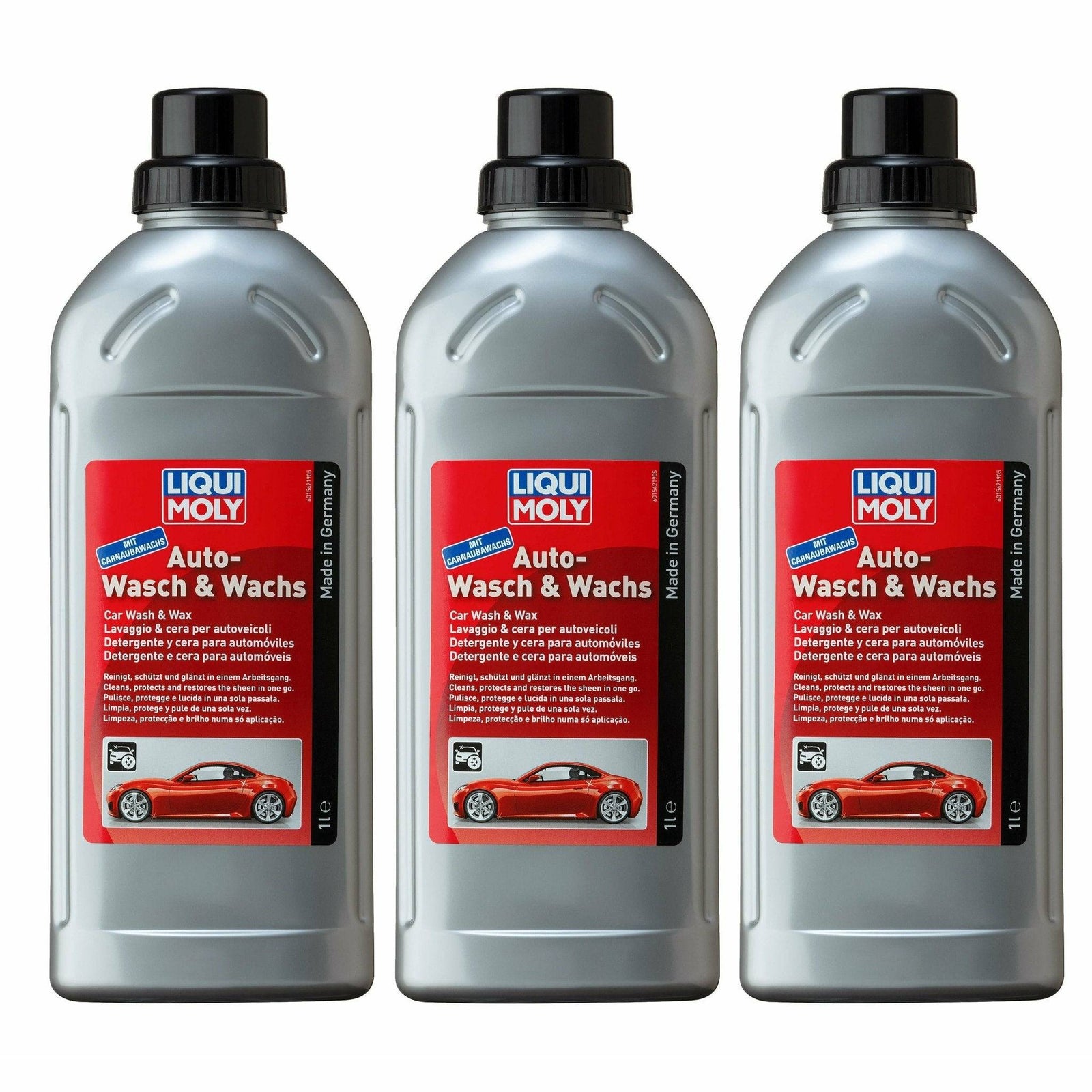 Liqui Moly Car Washing & Wax Varnish Car Shampoo Detailing Paint 1L 15