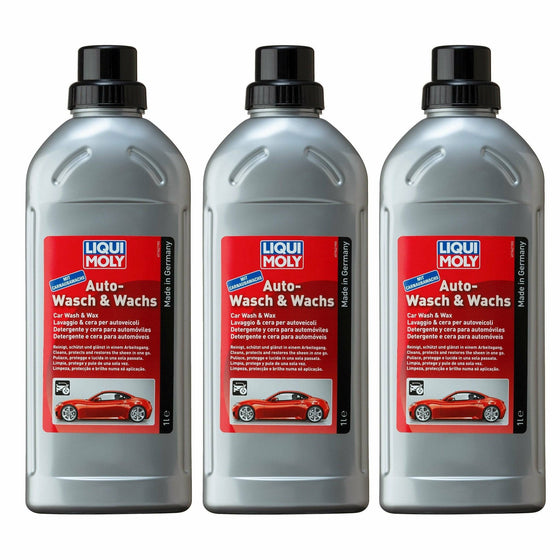 Liqui Moly Car Washing & Wax Varnish Car Shampoo Detailing Paint 1L 1542 - World of Lubricant
