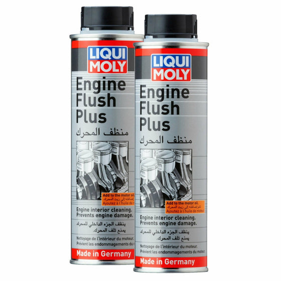 Liqui Moly Engine Flush Plus 300ml - Cleans Engine Deposits, Improves Performance Before Oil Change