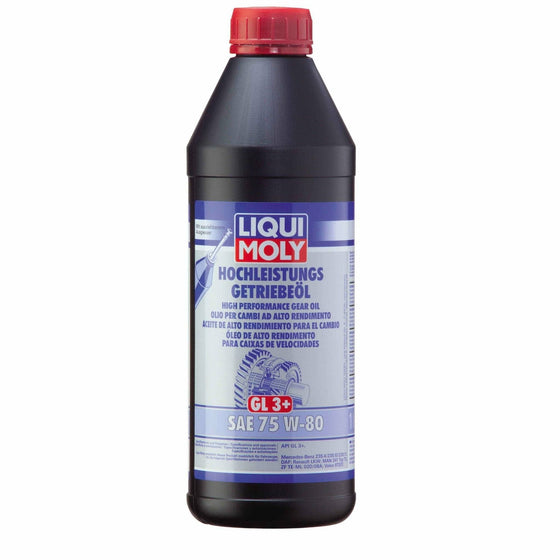 Liqui Moly High Performance Gear Oil GL3+ SAE 75W80 4427 - World of Lubricant