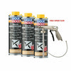 LIQUI MOLY HIGH SOLIDS RUST PROOFING CAVITY WAX BROWN 1 LITRE 3x 6104 + SPRAYGUN - World of Lubricant
