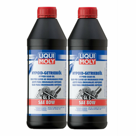 Liqui Moly Hypoid Gear Oil SAE 80W (GL5) MAN 342 Typ M1 Volvo 97314 1025 - World of Lubricant