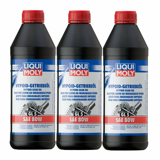 Liqui Moly Hypoid Gear Oil SAE 80W (GL5) MAN 342 Typ M1 Volvo 97314 1025 - World of Lubricant