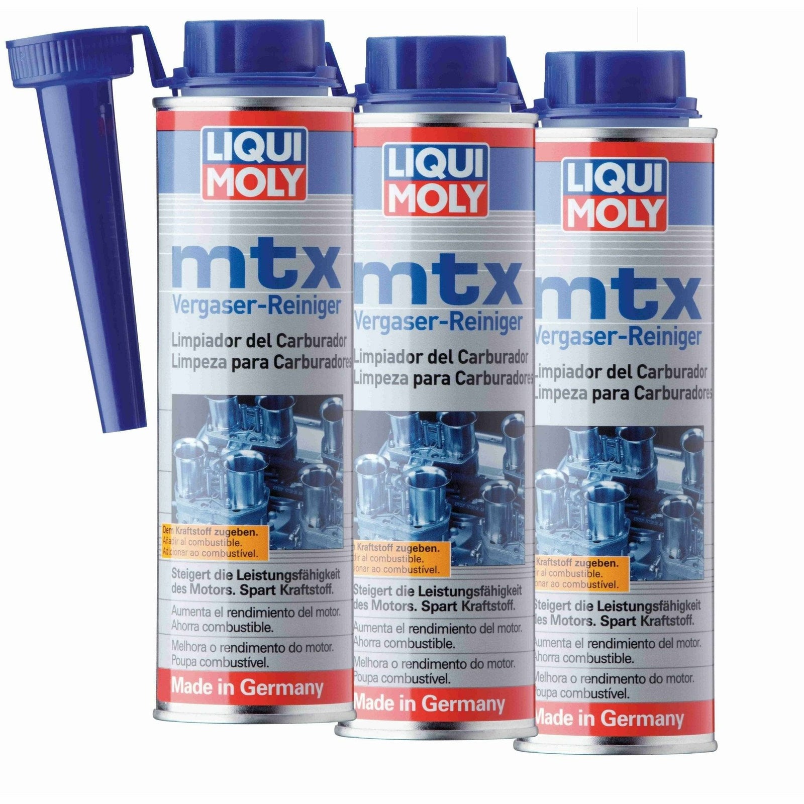 Liqui Moly MTX Carburetor Carb & Valve Cleaner Petrol Additive 300ml 1