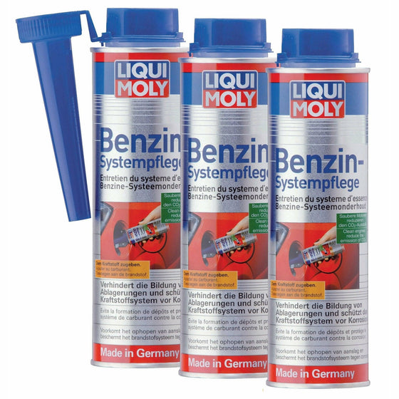 Liqui Moly Petrol System Cleaner Treatment Protector Additive 300ml 8365 - World of Lubricant