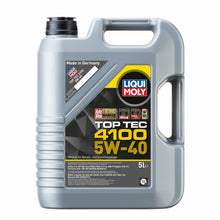  Liqui Moly SAE 5W40 Top Tec 4100 Fully Synthetic Engine Oil C3 9511 - World of Lubricant