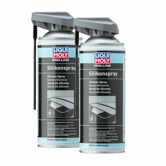 Liqui Moly Silicone Spray ProLine 400ML Grease Interior Exterior Use 7389 - World of Lubricant