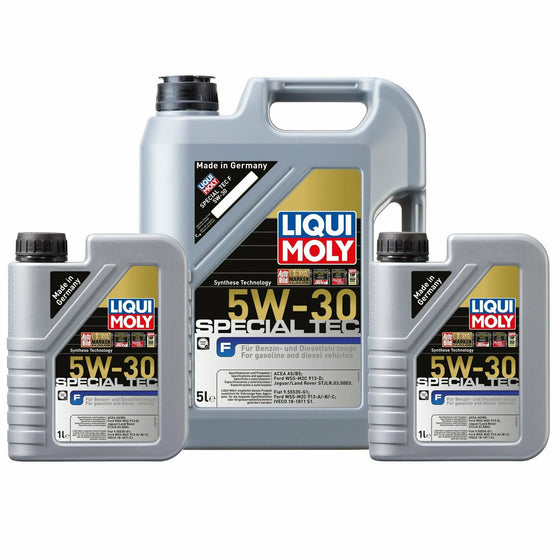 Liqui Moly Special Tec F Ford Jaguar Land Rover SAE 5W30 Engine Oil ACEA A5/B5 2326 - World of Lubricant