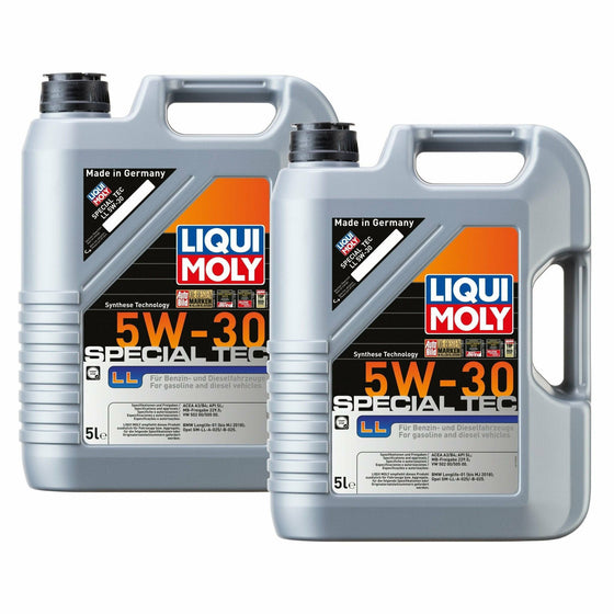 Liqui Moly Special Tec LL 5W30 Long Life Engine Oil BMW VW MB AUDI VAU –  World of Lubricant