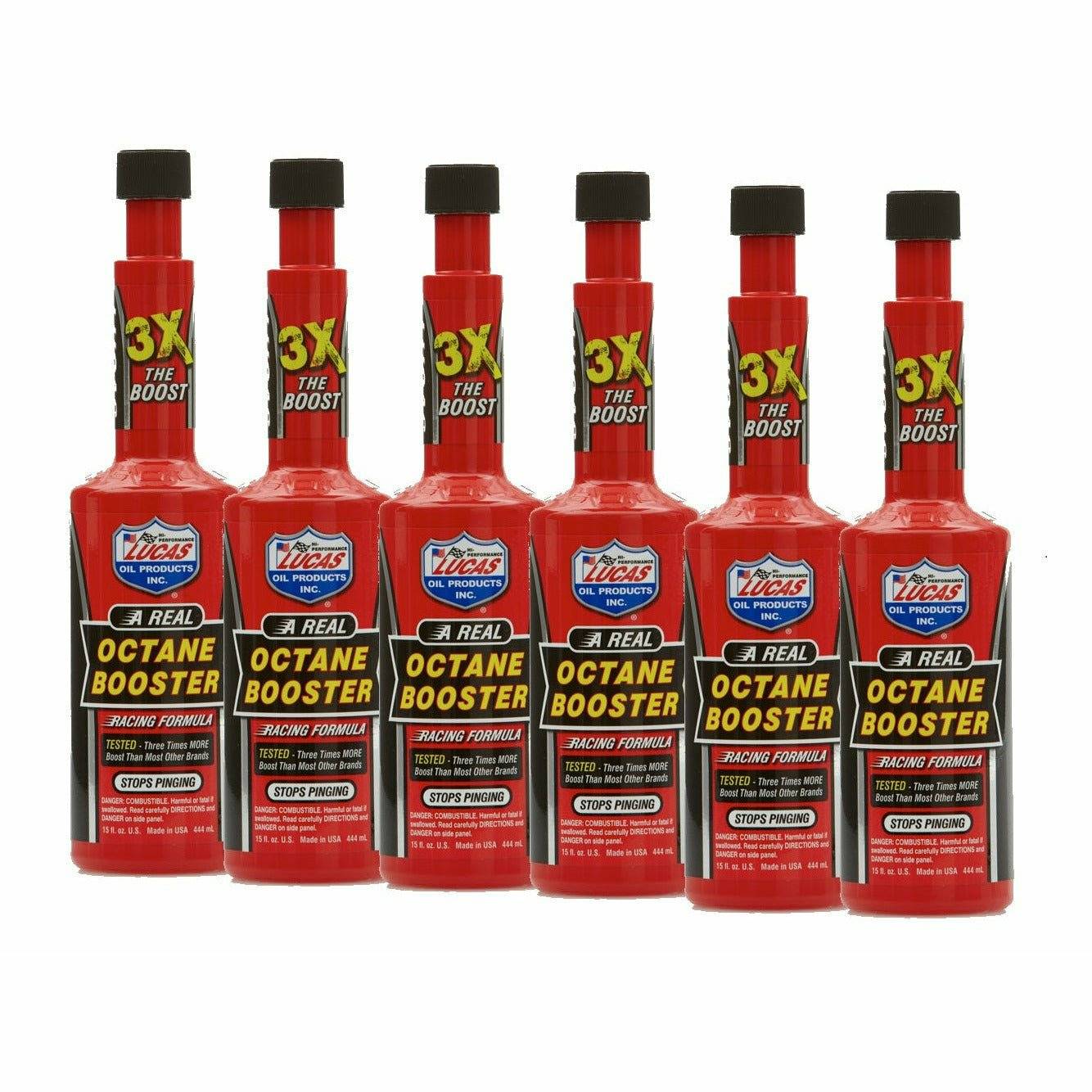 Lucas Octane Booster 444ml Three Times Boost Racing Formula Petrol Fue