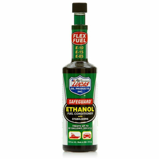 Lucas Safe Guard Ethanol E10 Fuel Treatment Conditioner Additive 473ML 40576 - World of Lubricant