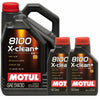 Motul 8100 X-Clean+ 5W30 C3 DPF Synthetic Engine Oil BMW VW MB SKODA AUDI 106377 - World of Lubricant