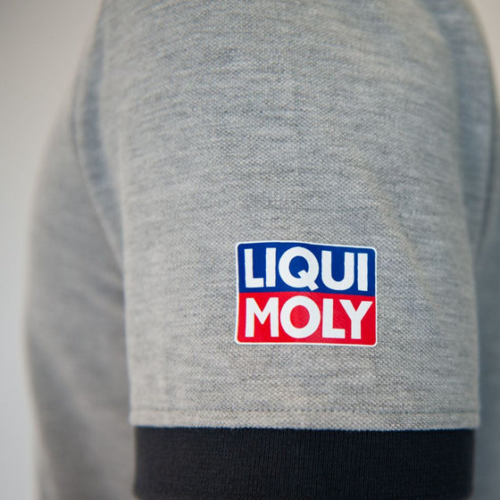 Liqui Moly Men's polo shirt grey melange