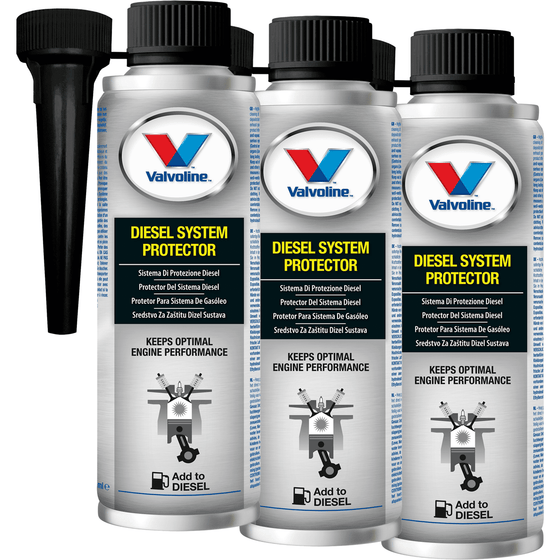VALVOLINE DIESEL SYSTEM PROTECTOR COMMON RAIL PUMP FUEL ADDITIVE 300ML 890605 - World of Lubricant